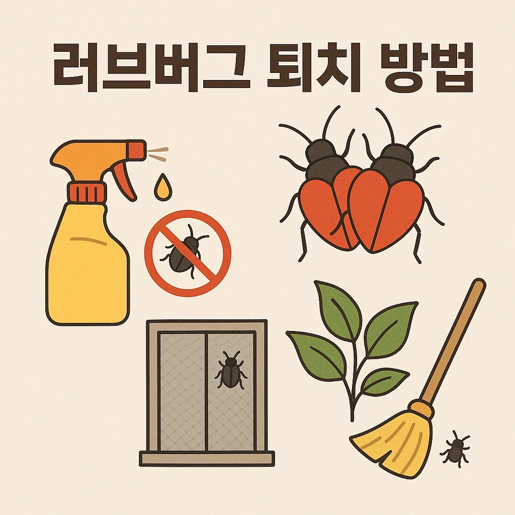 러브버그 퇴치 방법