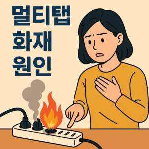 멀티탭 화재 원인