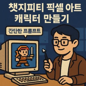 챗지피티 픽셀 아트 프롬프트