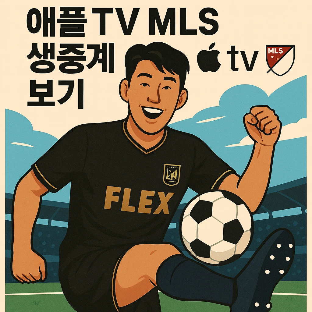 애플TV MLS 시즌패스 생중계 시청 방법