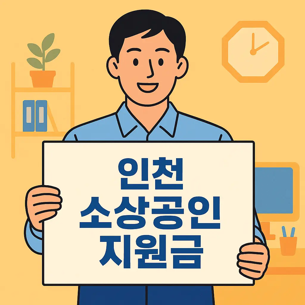 인천 소상공인 지원금