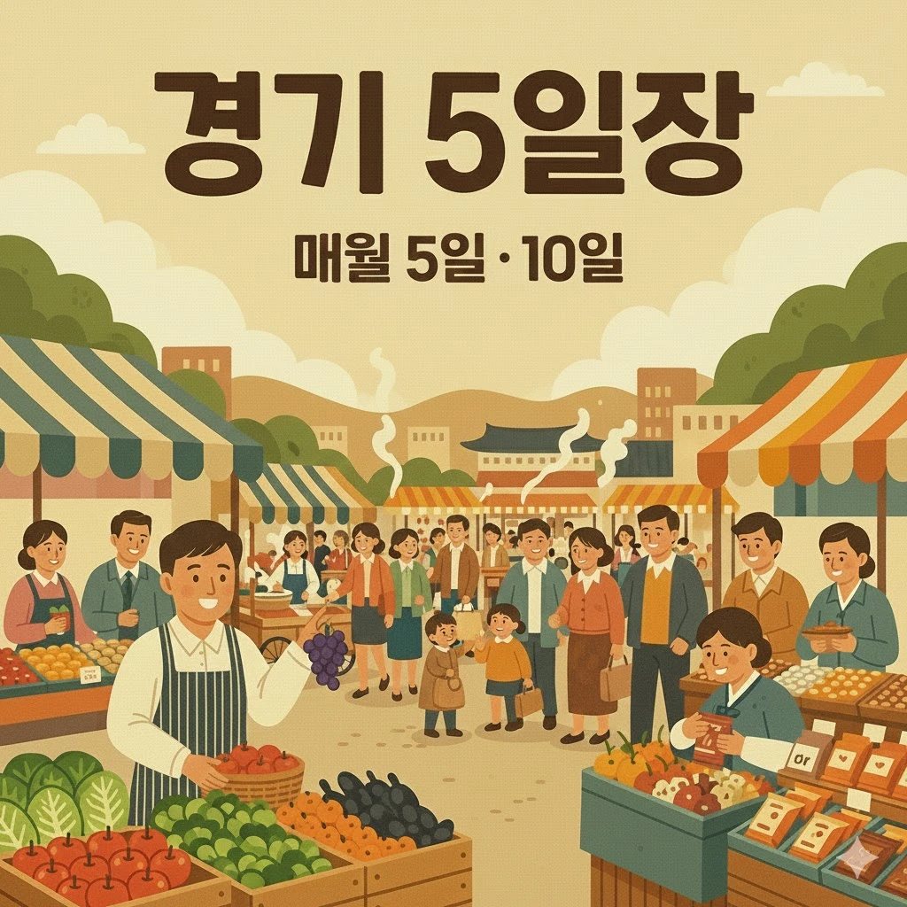 경기도 오일장 5일 10일