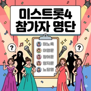 미스트롯4 참가자 명단