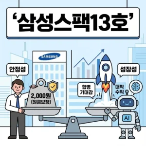삼성스팩13호 공모주