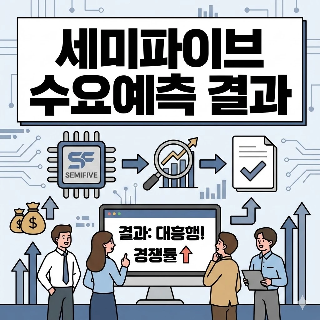 세미파이브 수요예측 결과