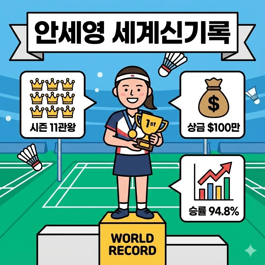 안세영 세계신기록