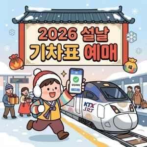 2026 설날 기차표 예매