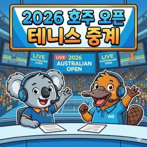 2026 호주 오픈 테니스 중계