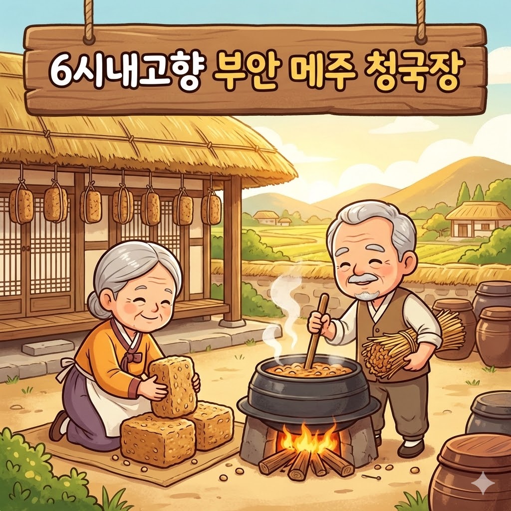6시내고향 부안 메주 청국장