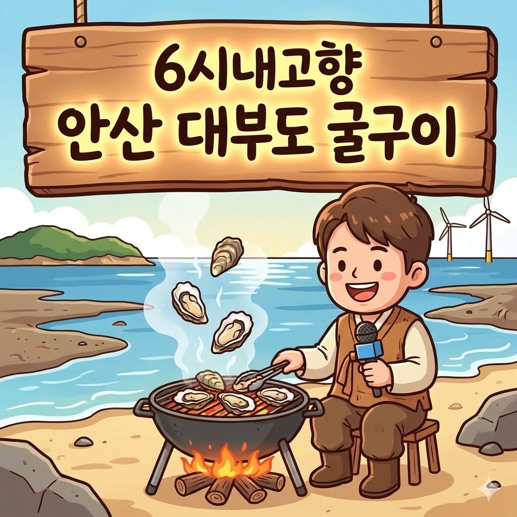 6시내고향 안산 대부도 굴구이