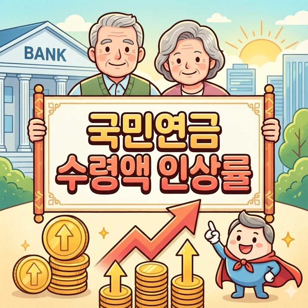 국민연금 수령액 인상률
