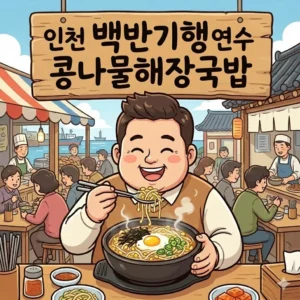 백반기행 인천 연수 콩나물해장국밥