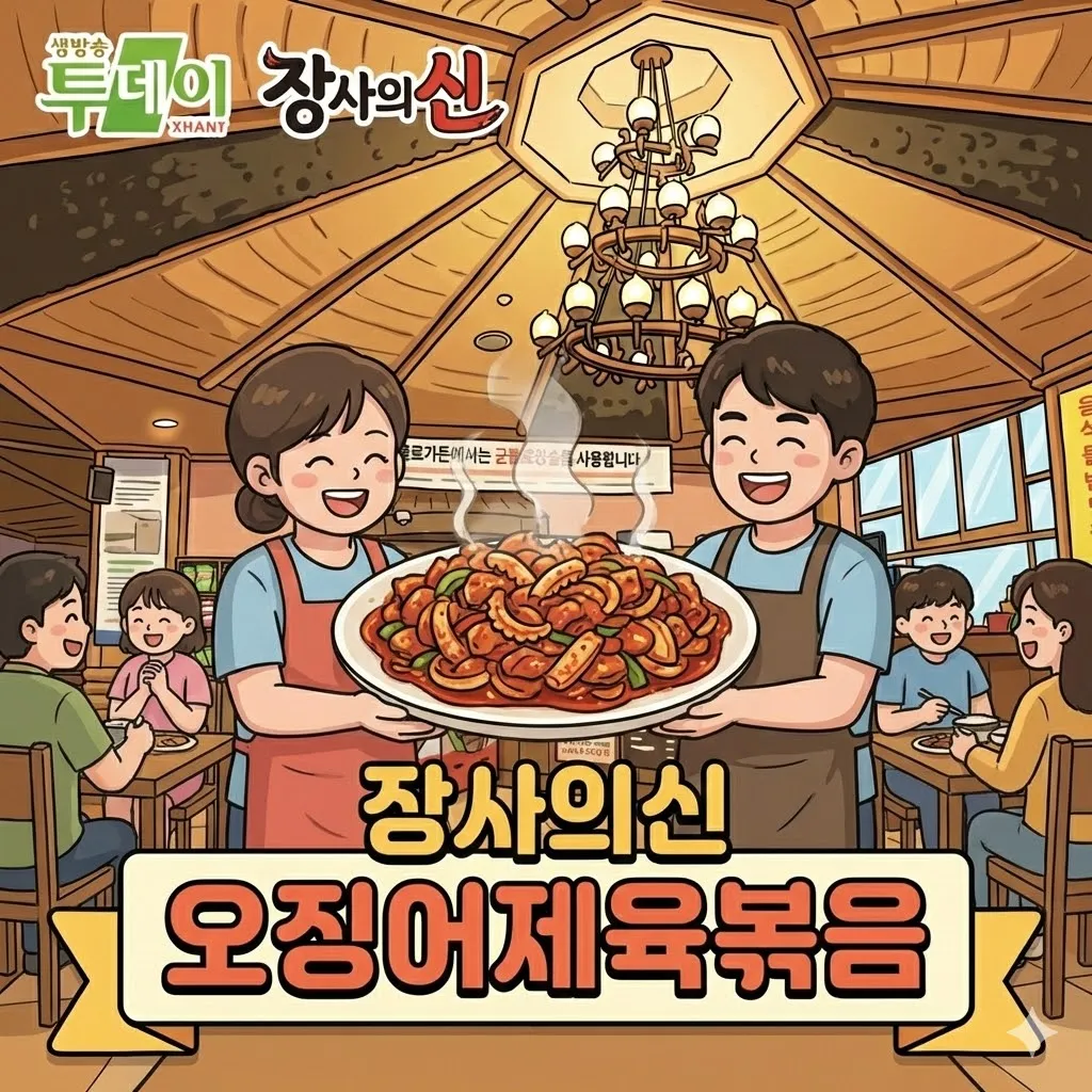 생생정보 남양주 오징어제육볶음