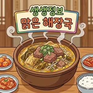 생생정보 맑은 해장국