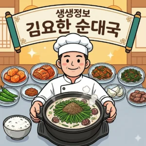 생생정보 사북 순대국