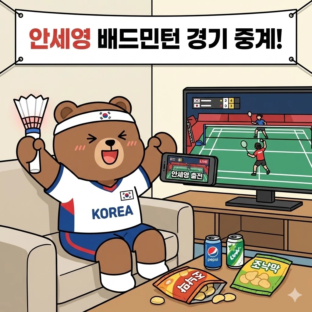 안세영 경기중계