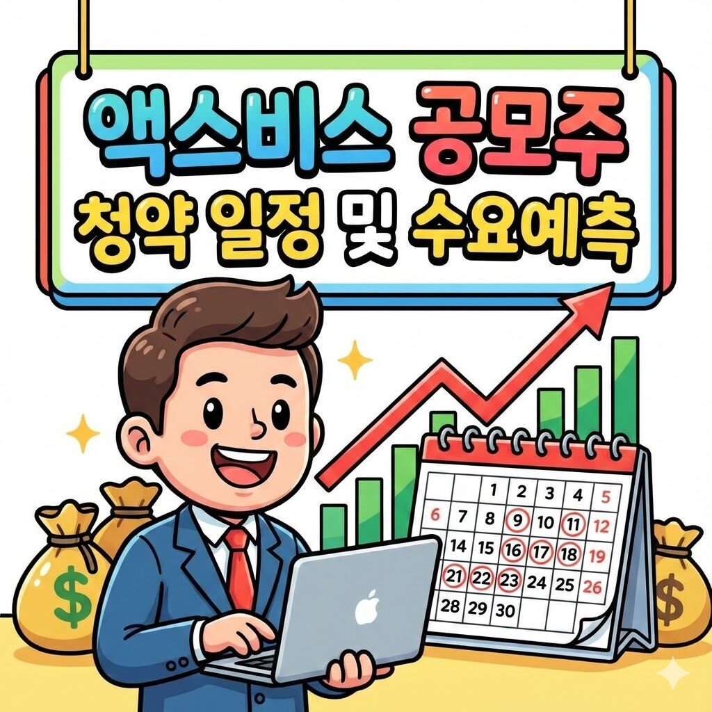 액스비스 공모주 청약 일정