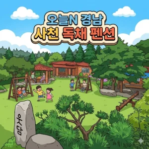 오늘N 경남 사천 펜션