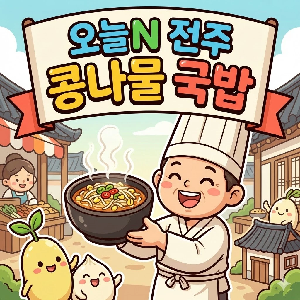 오늘N 전주 콩나물 국밥