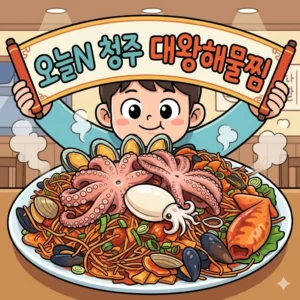 오늘N 청주 대왕해물찜