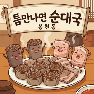 틈만나면 순대국