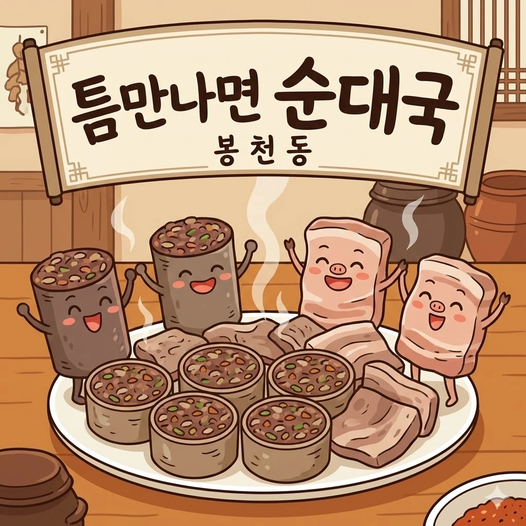 틈만나면 순대국