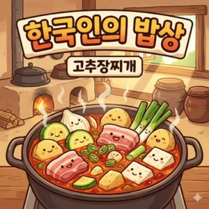 한국인의밥상 청양 고추장찌개