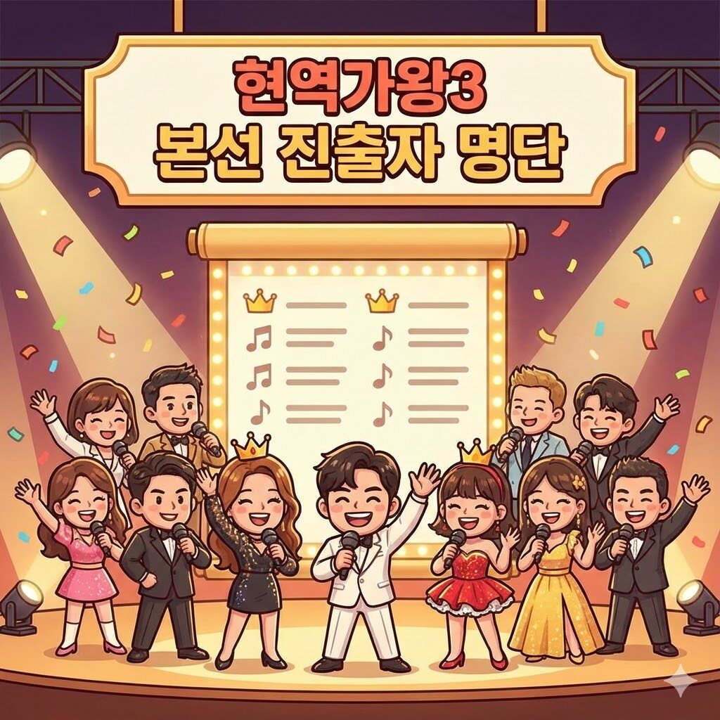 현역가왕3 본선 진출자 명단