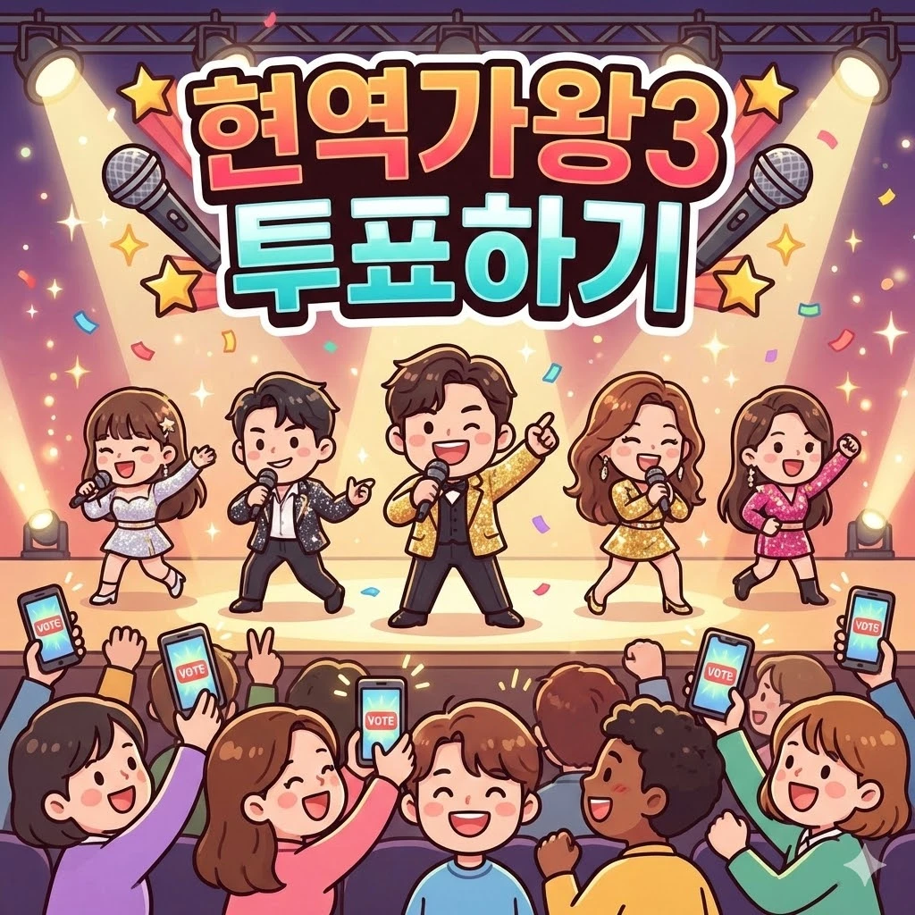 현역가왕3 투표하기