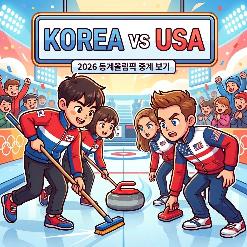 2026 동계올림픽 컬링 한국 vs 미국 중계 보기