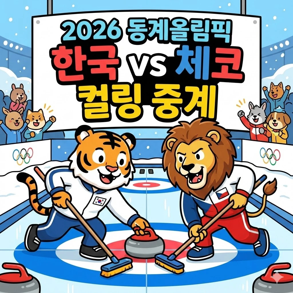 2026 동계올림픽 한국 체코 컬링 중계보기