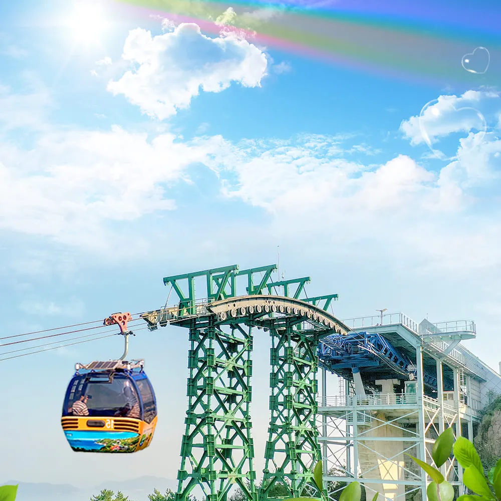 6시내고향 경남 통영 케이블카