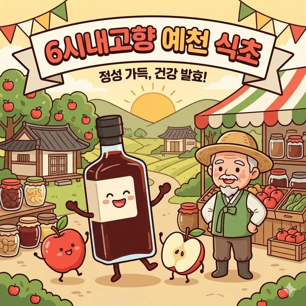 6시내고향 예천 식초