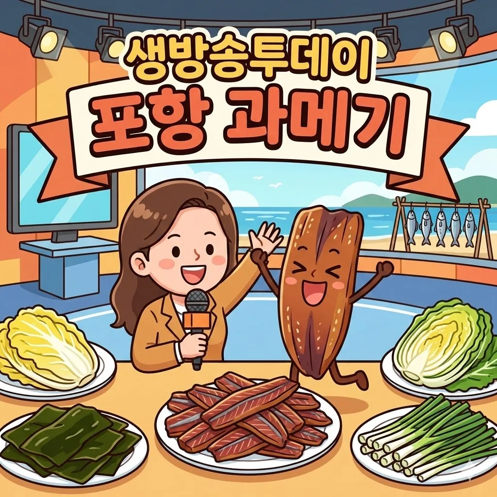 생방송투데이 포항 과메기