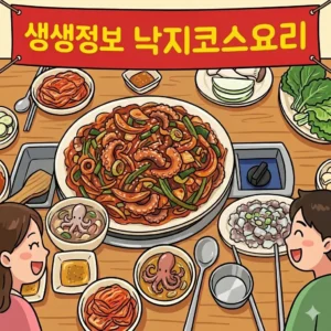 생생정보 목포 낙지코스요리