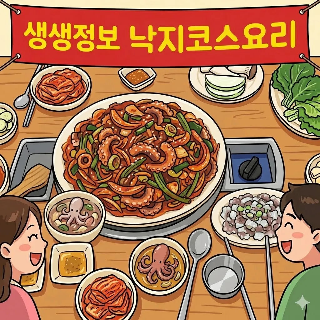 생생정보 목포 낙지코스요리