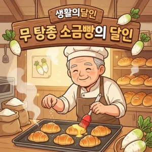 생활의달인 무 탕종 소금빵의 달인