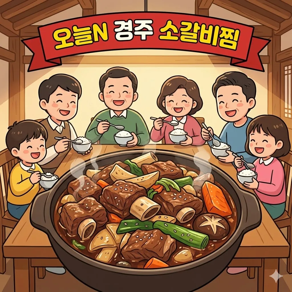 오늘N 경주 소갈비찜