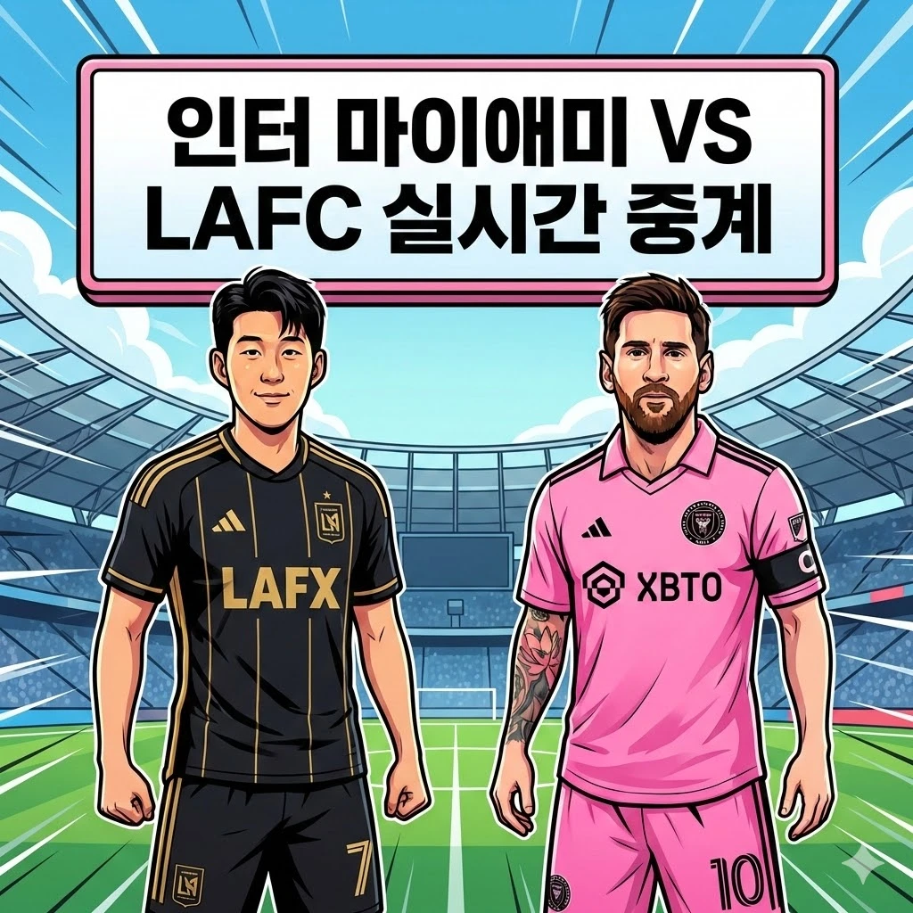 인터 마이애미 LAFC 실시간 중계 좌표