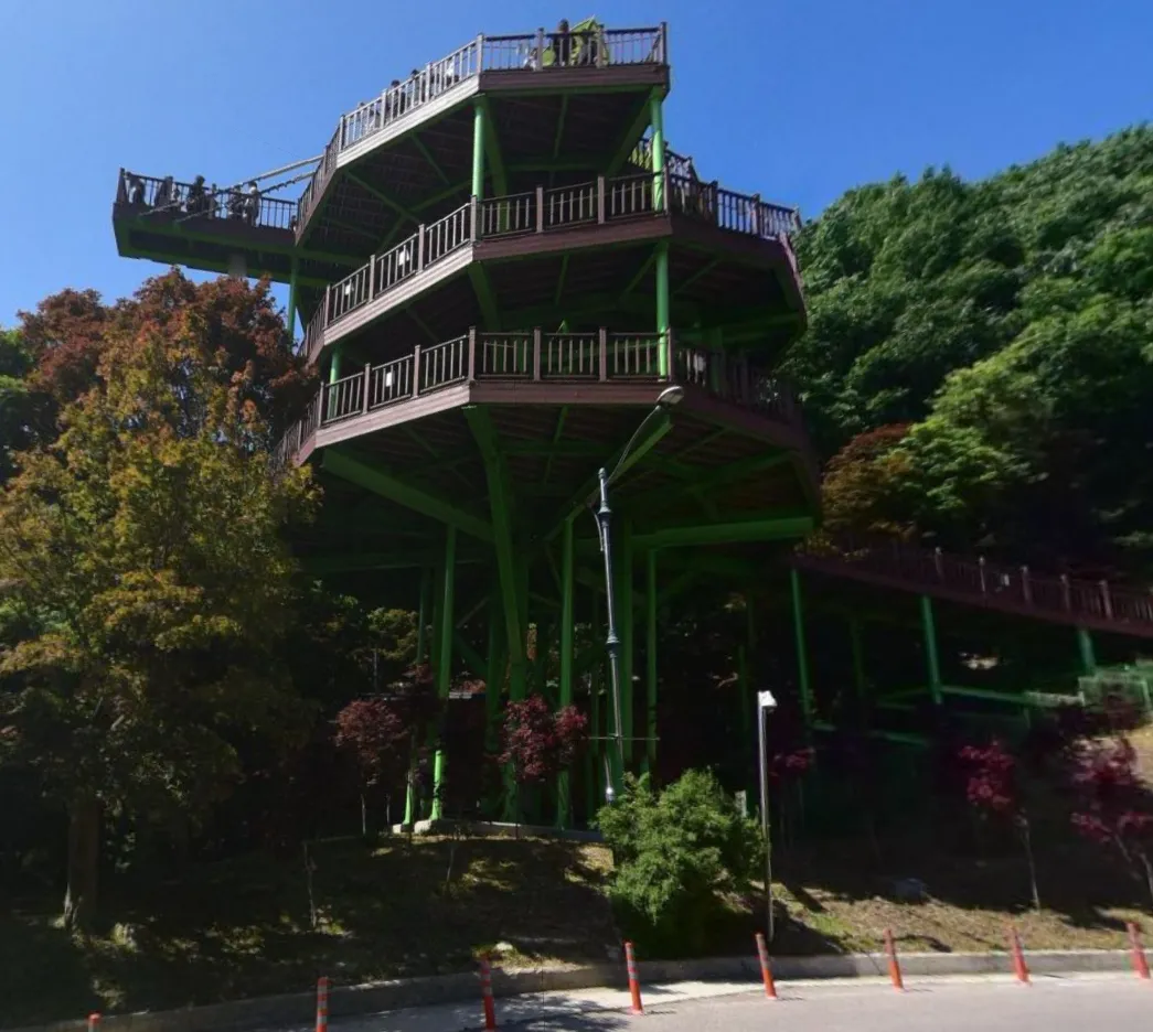 6시내고향 보은 말티재 전망대