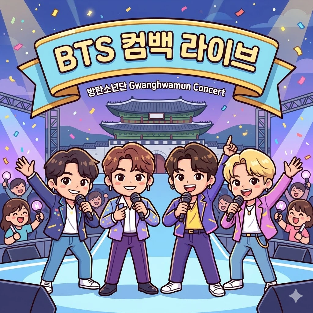BTS 컴백 라이브