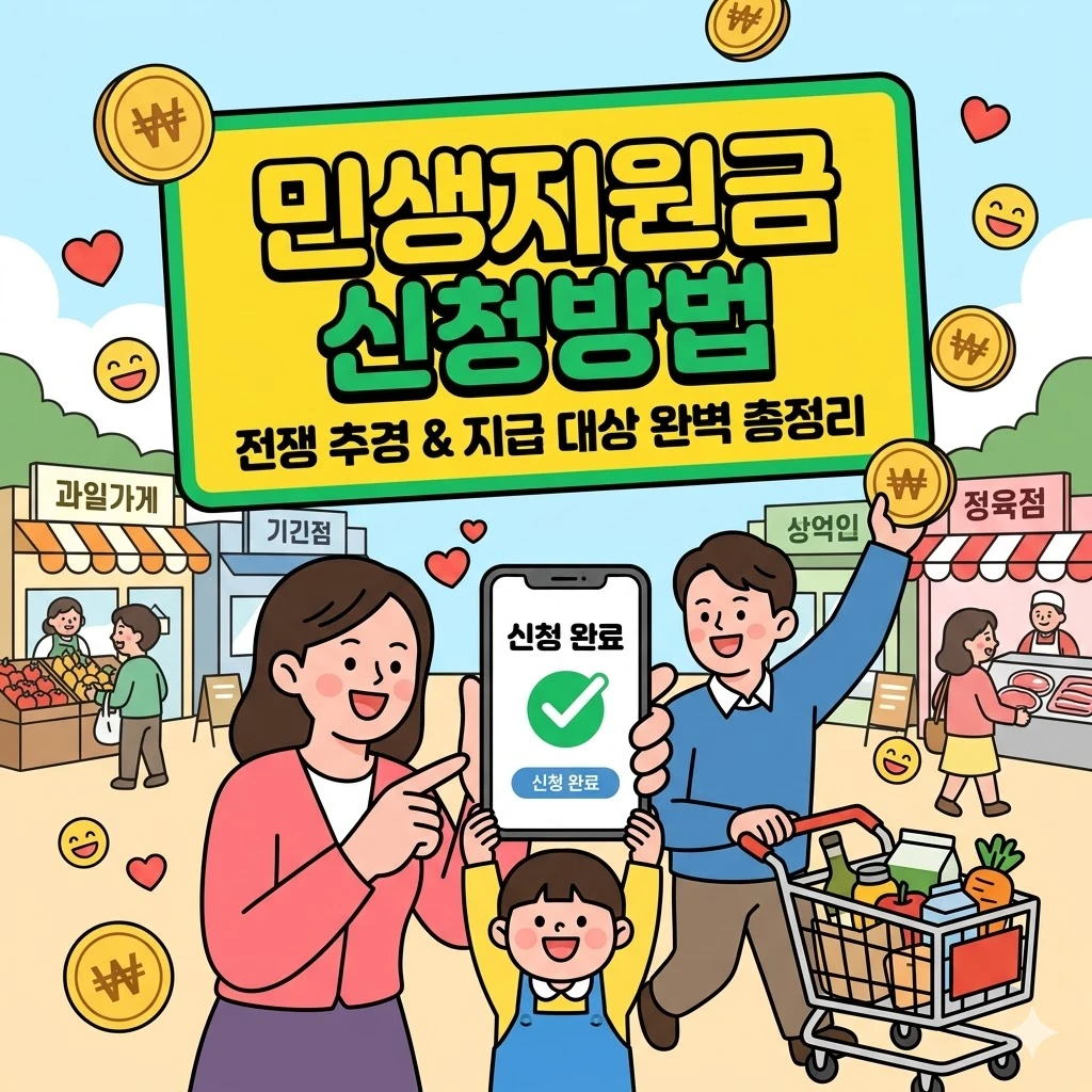 민생지원금 신청방법