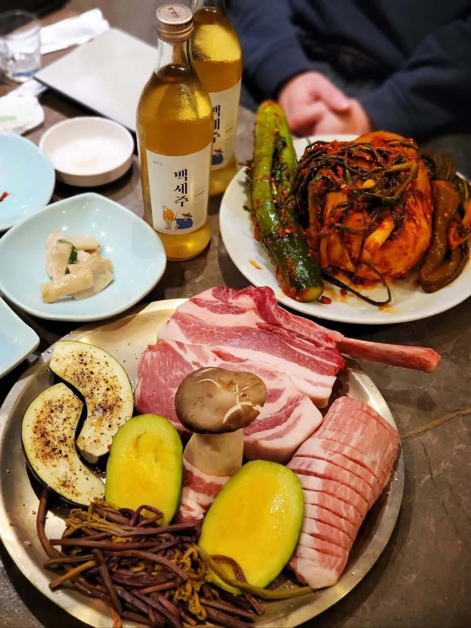 백반기행 성내동 김치10종 도끼삼겹살