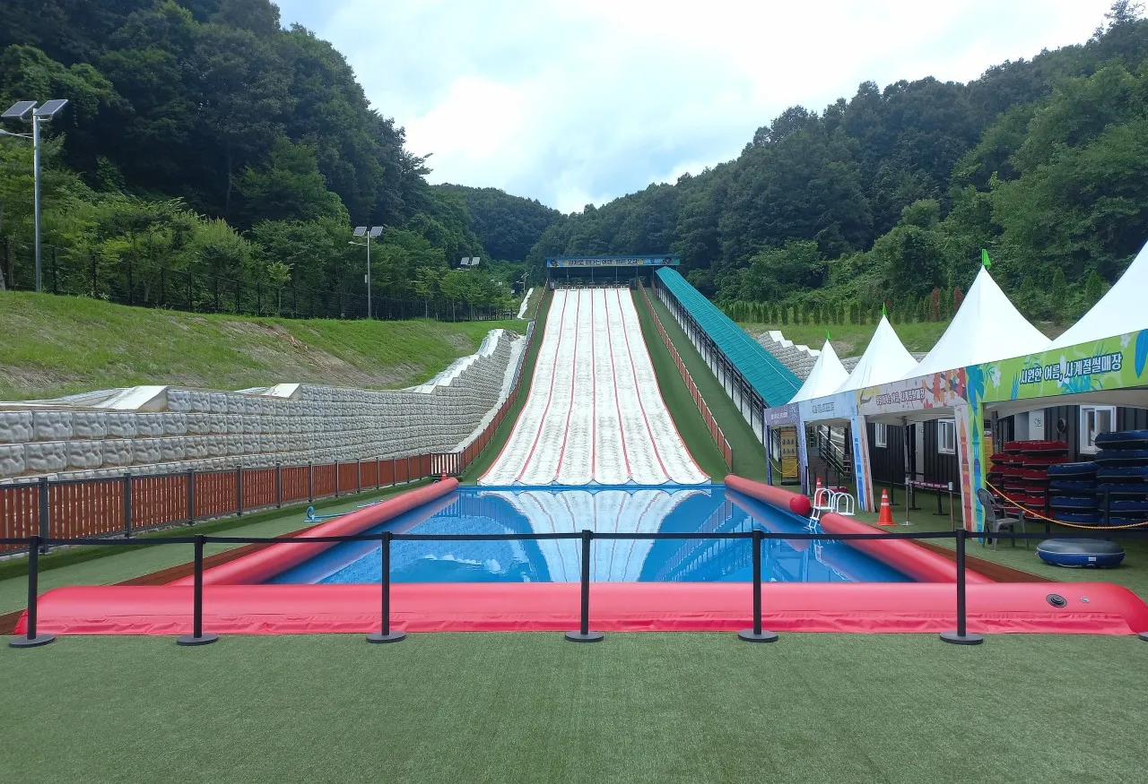 생생정보 김천 사계절썰매장