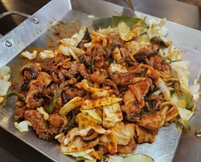 오늘N 성남 생주꾸미 철판볶음