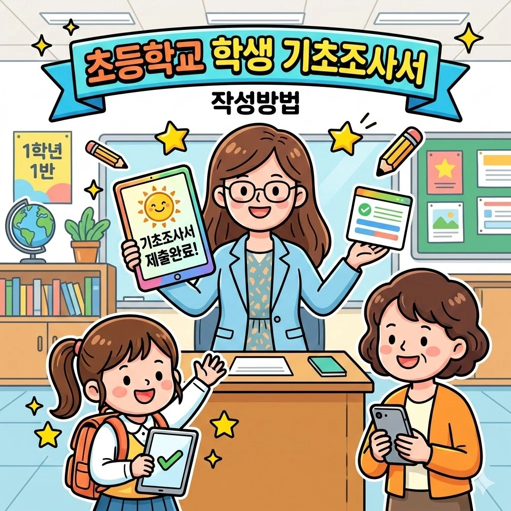 초등학교 학생 기초조사서
