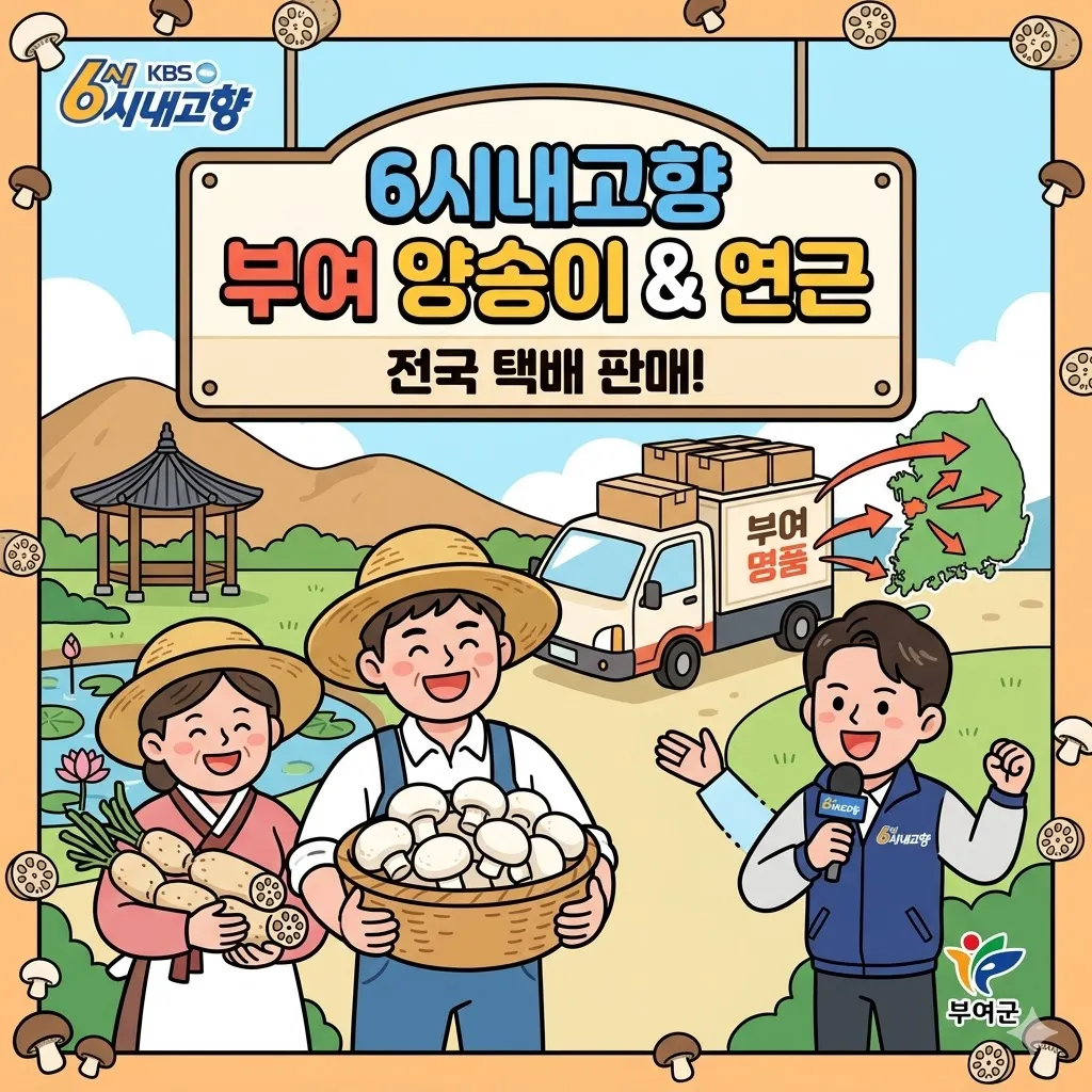 6시내고향 부여 양송이