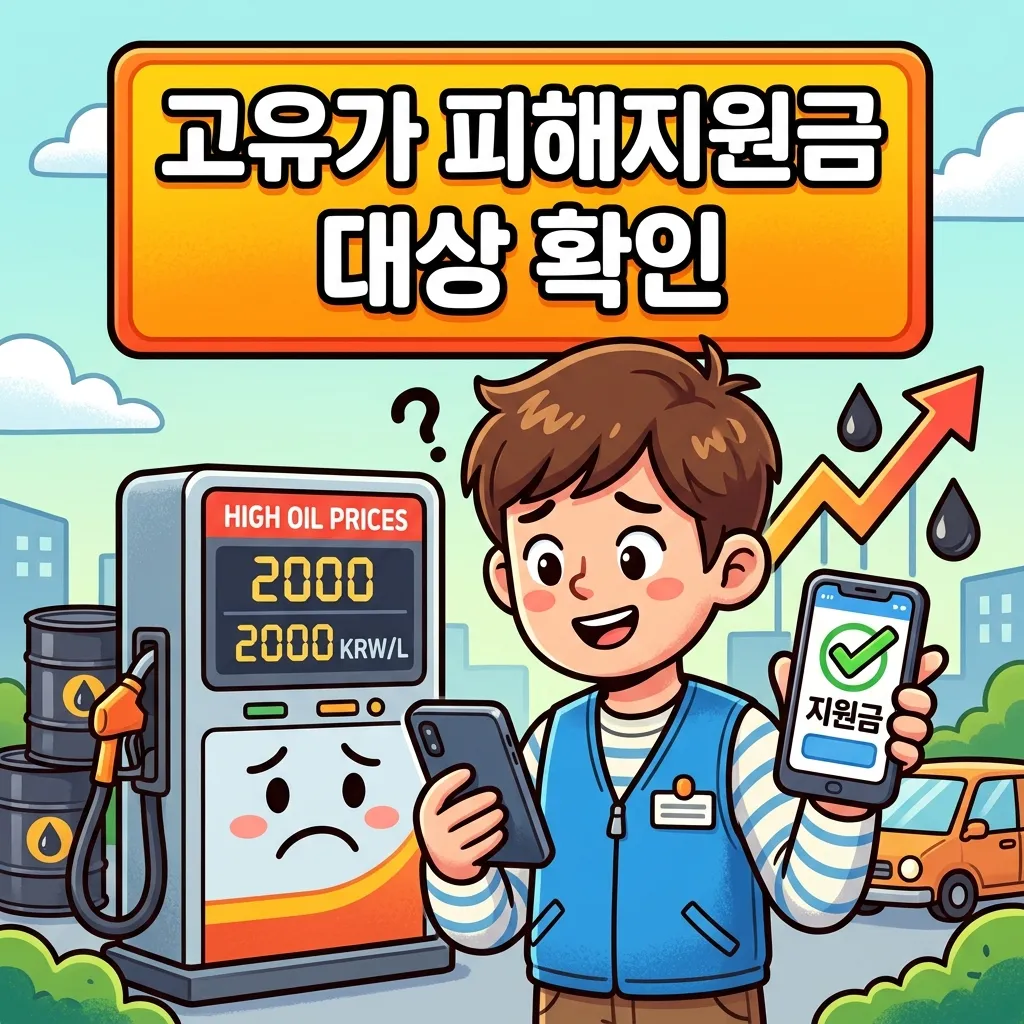 고유가 피해지원금 대상 확인