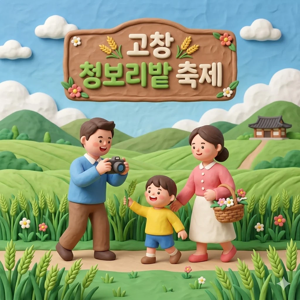 고창 청보리밭 축제