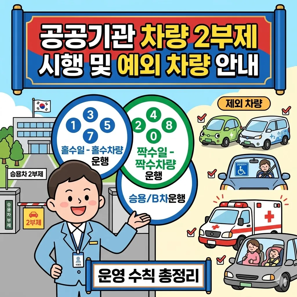 공공기관 차량 2부제